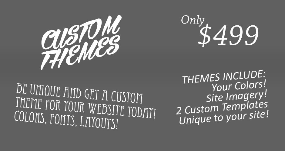 Custom Themes for your Incredelicious Website