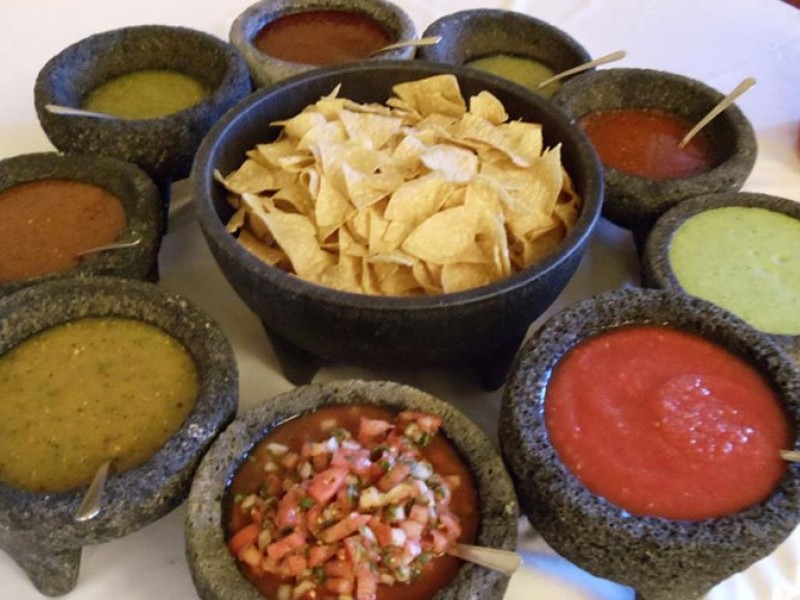 Catering Salsa Display