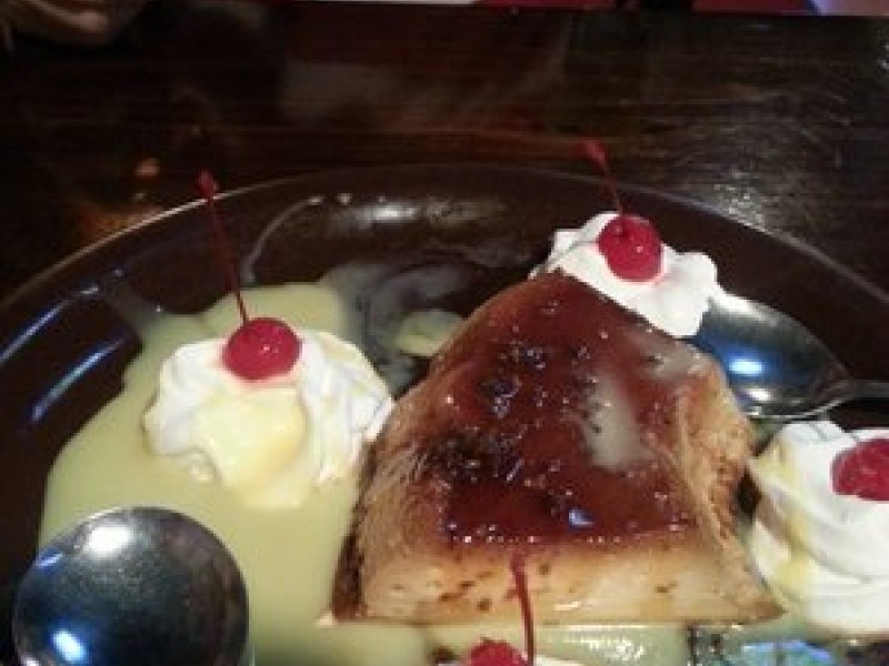 Los Patios Flan Surprise