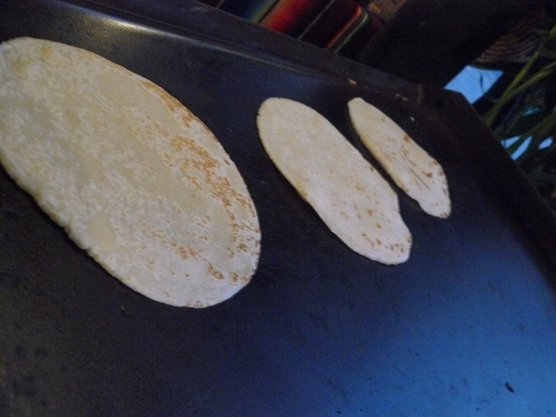 Freshly Baked Tortillas