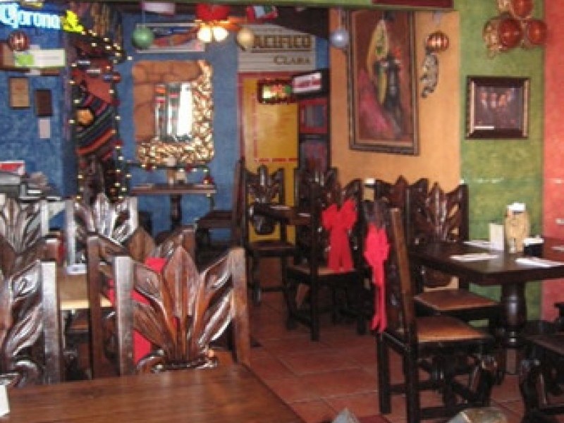 Inside Los Patios Restaurant