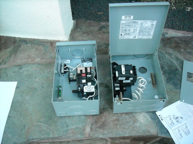 Jacuzzi 50 Amp GFI Disconnect Switches Aliso Viejo