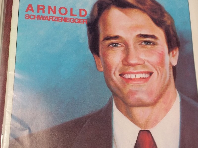 I CANNOT BELIEVE IT AN ARNOLD SWARTZENEGGER COMIC BOOK