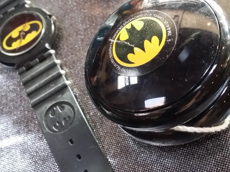 BATMAN YOYO WATCHES AND RINGS