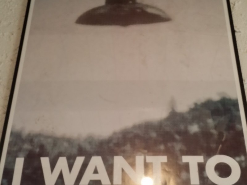 I WANT TO BELIEVE UFO POSTER