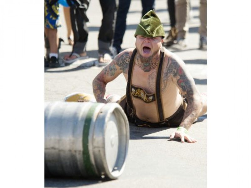 Beer Keg Bowling Oktoberfest Orange County
