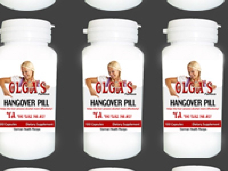 Hangover Pill Bottles Artwork